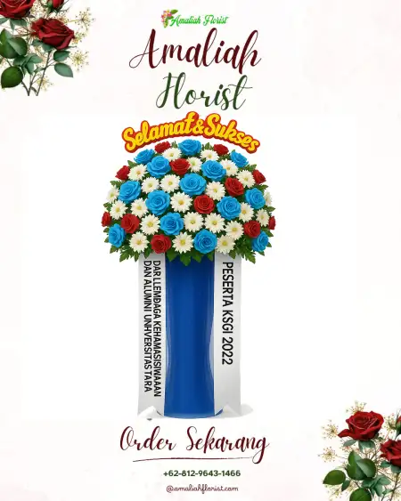 Standing Flowers Kelapa Tiga