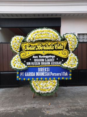 Papan Bunga Duka di Kelapa Tiga