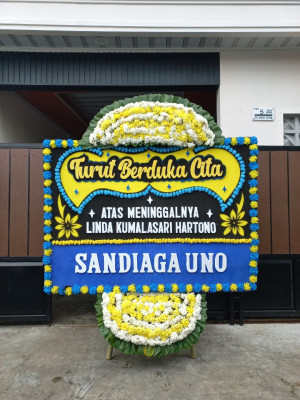 Papan Bunga Duka di Kelapa Tiga