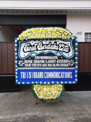 Papan Bunga Duka di Kelapa Tiga
